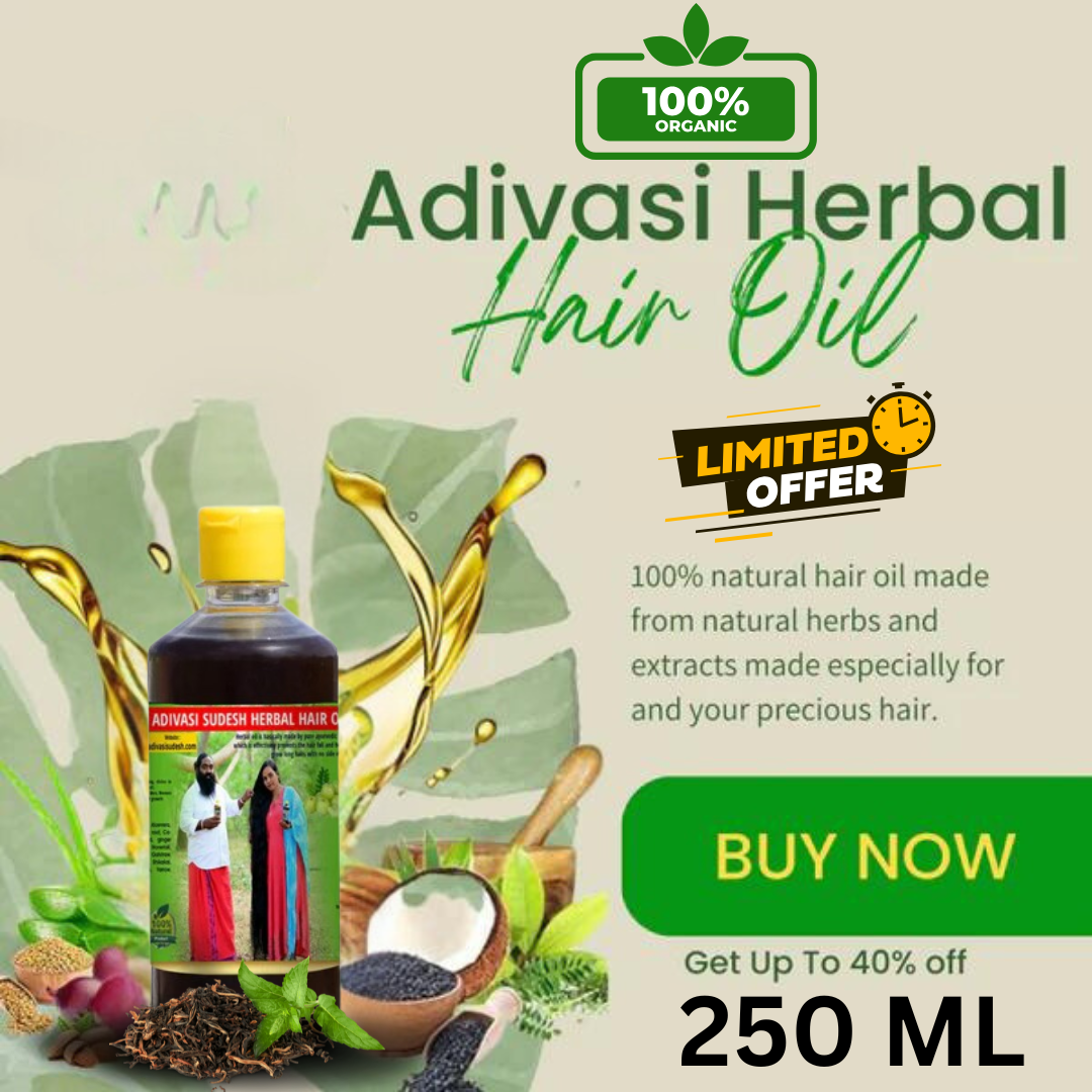 # INDIA'S NO.1 PRODUCT  Adivasi Neelambari ayurveda  Hair Oil ⭐️⭐️⭐️⭐️⭐️(4.5/5) By 2000+ Customers
