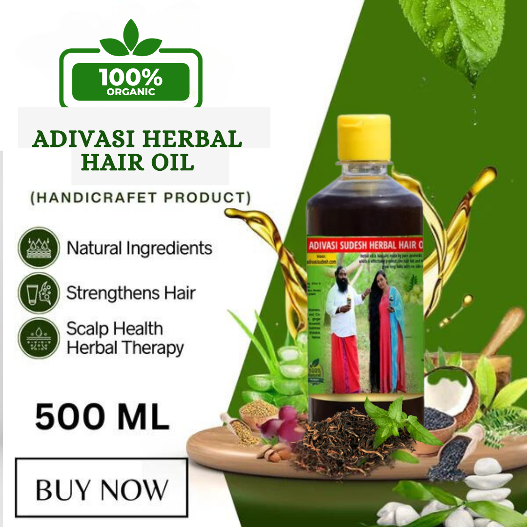 # INDIA'S NO.1 PRODUCT  Adivasi Neelambari ayurveda  Hair Oil ⭐️⭐️⭐️⭐️⭐️(4.5/5) By 2000+ Customers